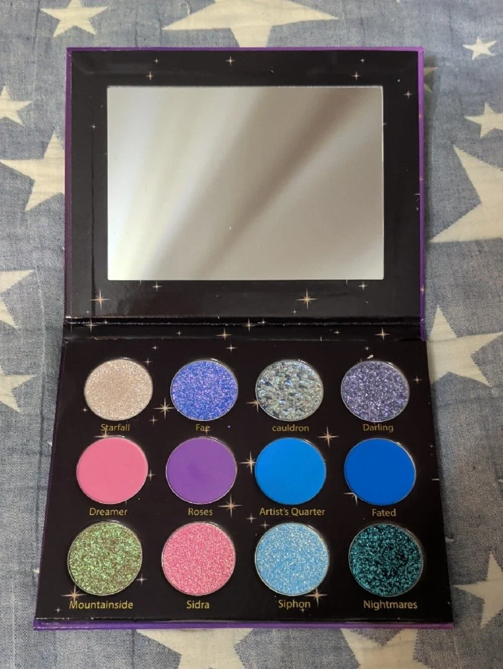 Floating Lantern City of Stars Eyeshadow Palette Anime Theme